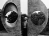 A heavy bronze Barbara Hepworth Sculpture that has been on show in Dulwich park for more than 40 years has been stolen overnight by suspected metal thieves.