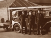 London Taxi then a Fire Engine kept in Heber Road Scool playground